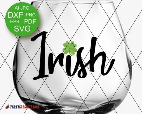 Party Season Store irish svg 6